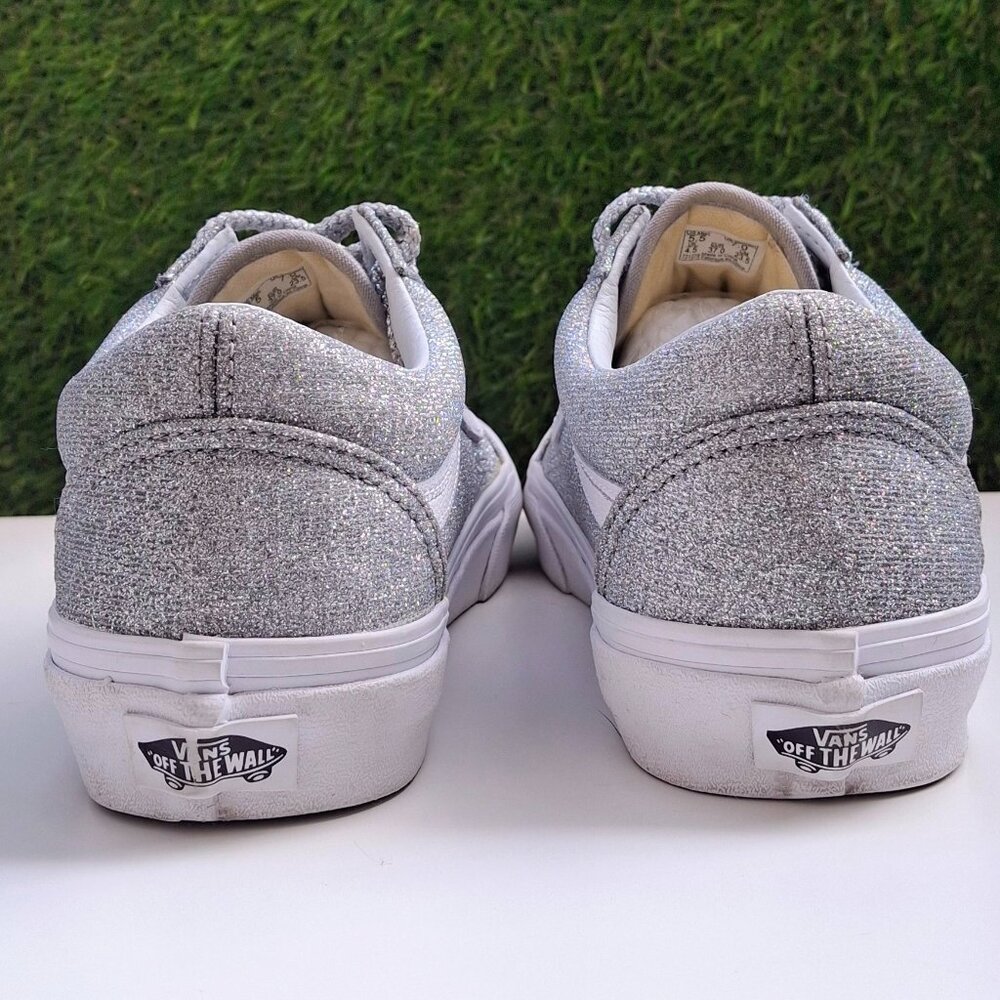 Vans Glitter Old Skool Sneaker Sz 7 - Picture 7 of 9